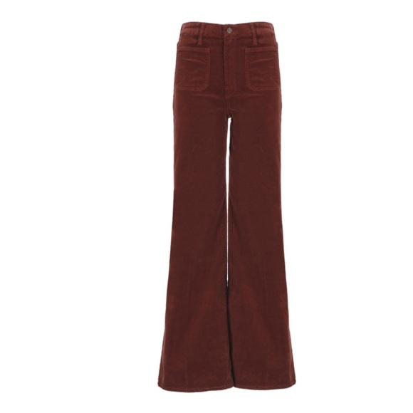 Mother Rollet Skimp Wide-Leg Pants